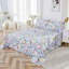 Ensemble de draps-housse 100% coton égyptien, ensemble de literie à imprimé floral de luxe à densité de tissage 800 fils, pour chambre d'amis-128817945