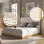 Grand lit contemporain avec lattes intégrées