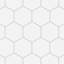 Metro Super 4" Hex Matte White 10" x 11-1/2" Porcelain Mosaic Tile