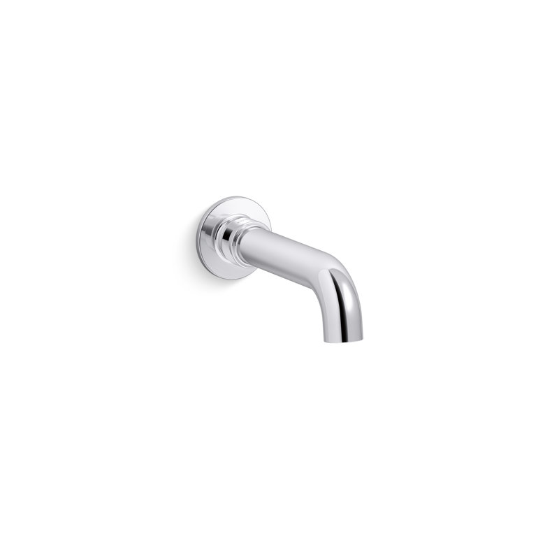 Castia by Studio McGee Wall-Mount Bath Spout, Polished Chrome