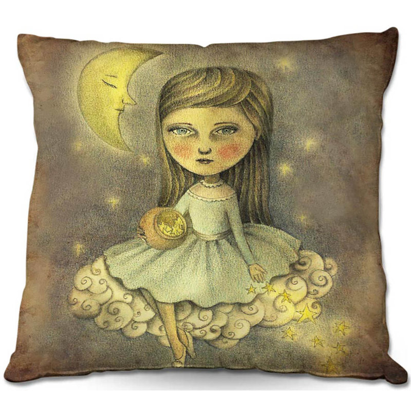 Couch within Wisdom Throw Pillow, 16" x 16"