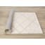 Tapis intérieur / extérieur à motif treillis de 8 pi x 11 pi (7 pi 10 po x 10 pi 6 po), crème, contemporain moderne - salon, chambre à coucher, salle à manger et cuisine-1976920531