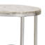 Table basse Olvera-Ramos au fini blanc