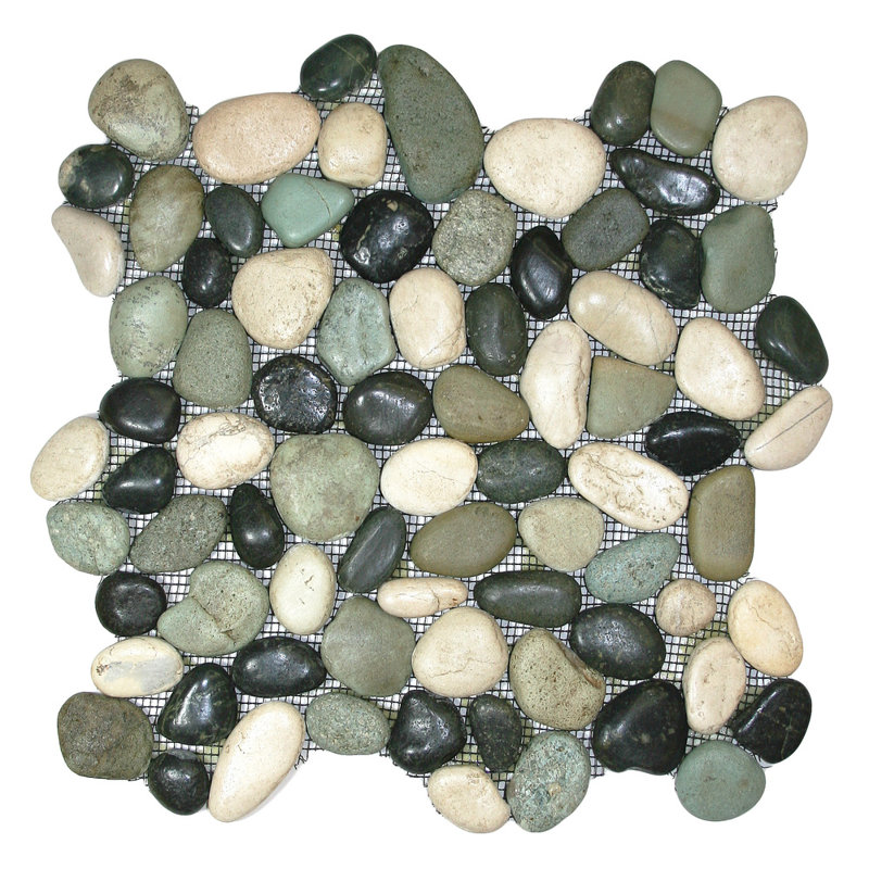 Carrelage mosaïque en pierre naturelle Yukon Pi.