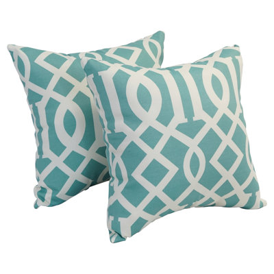 Outdoor Cushion Collection Indoor/Outdoor Geometric Throw Pillow