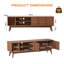 Rectangular TV Stand for TVs up to 60" with Open Shelf & Closed Storage Cabinet-1168167931