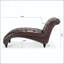 Chaise longue sans accoudoirs touffetée-2042838650