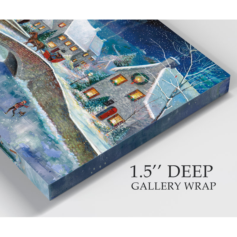 " Warm Winter Wonderland " by Parvez Taj, 20" H x 16" W x 1" D