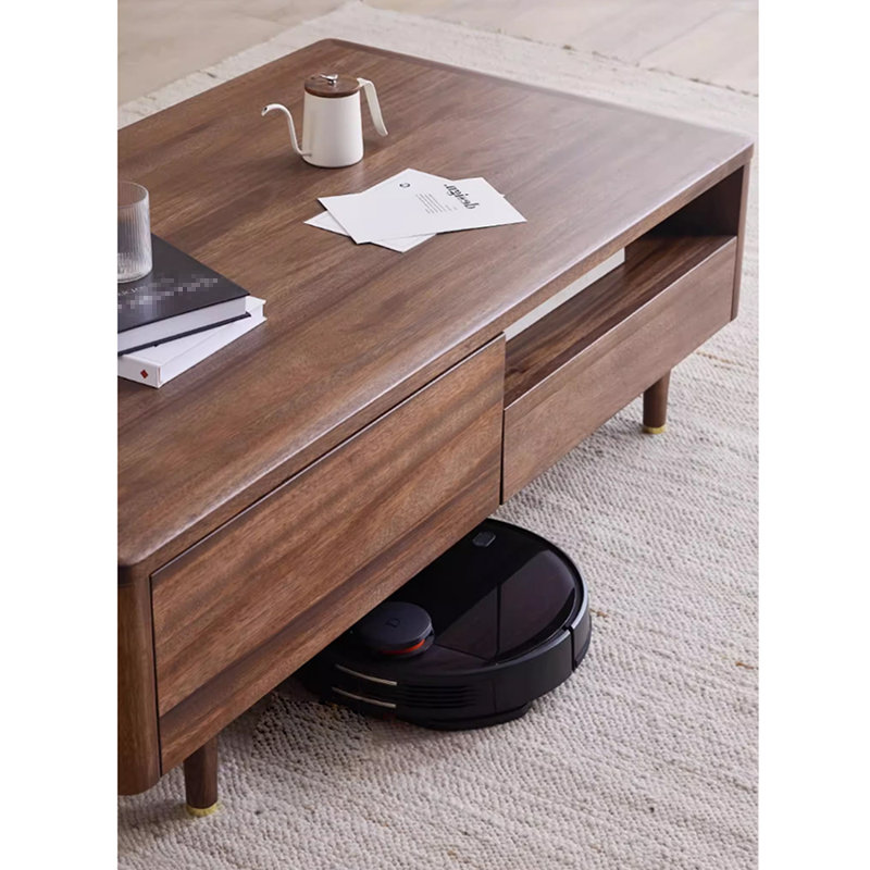 Retro simple TV stand coffee table combination