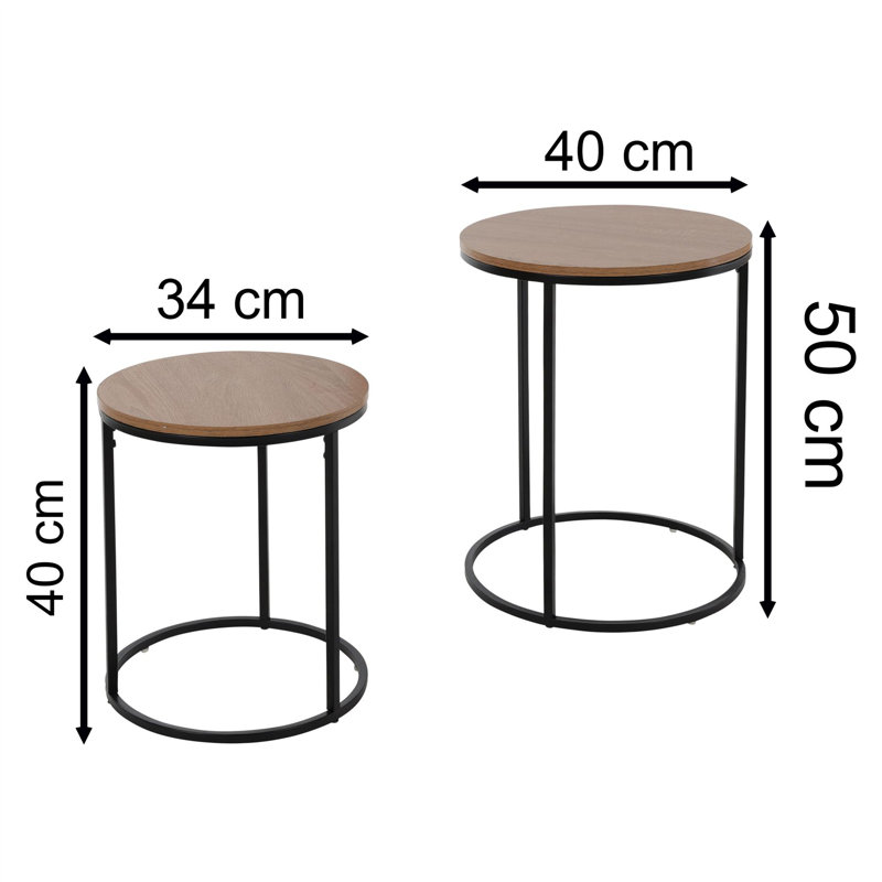 Kimverly Frame Nesting Tables