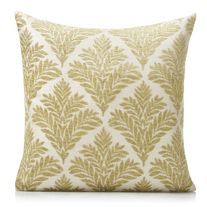 Anniemae Square Cushion Cover, Green