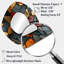 Carreaux de marbre mosaïque cubique Kace II - miroir mural asymétrique unique, miroir de forme irrégulière moderne, impression sur métal-107229908