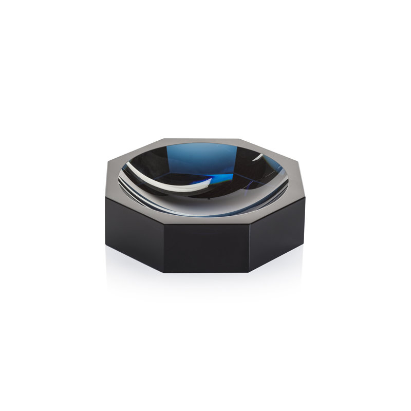 Bol en verre Carmac, Bleu foncé