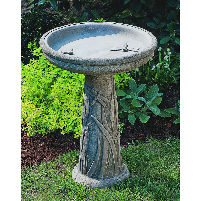 Bassin pour oiseaux, Vert