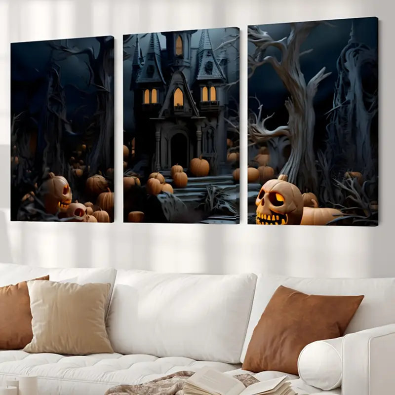 3 Piece Wrapped Canvas Painting