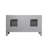 Elmmanual  35'' H X 60" W Solid Wood Bath Vanity with Stain-resistant Carrera White Quartz Top and Double Sink-439585333