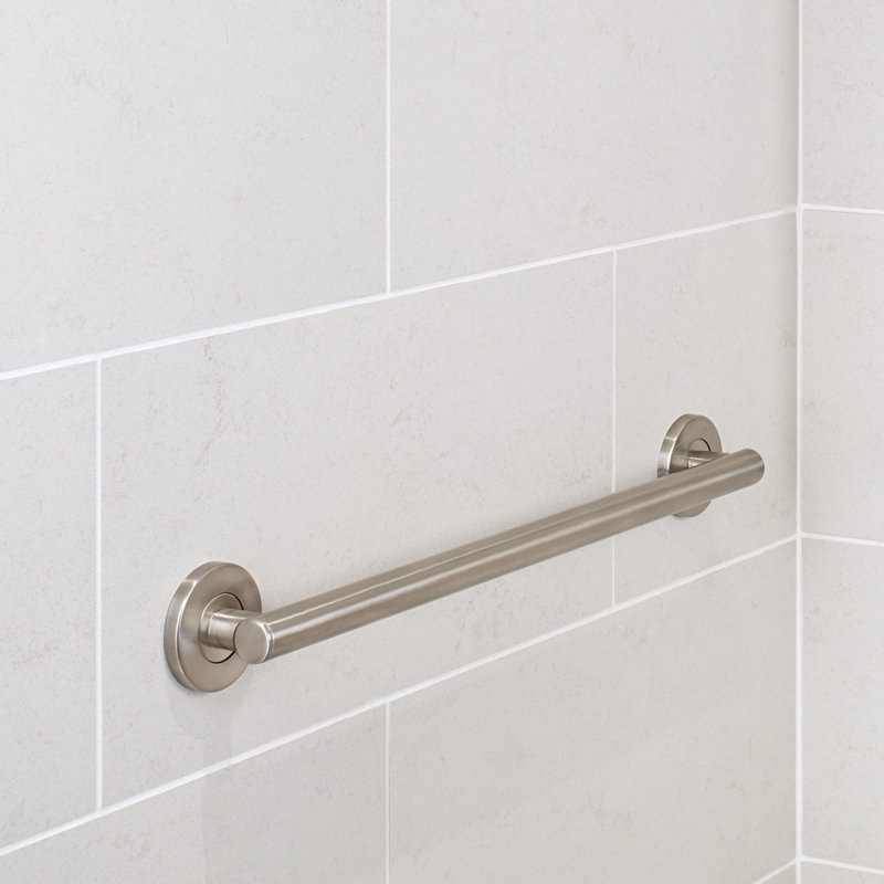 Barre d'appui 24 po Bath Safety, Acier inoxydable Brilliance