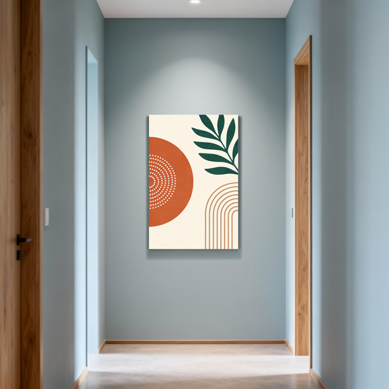 Motif de lignes abstraites circulaires pointillées