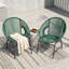 Ensemble de chaises de patio en osier-130564445