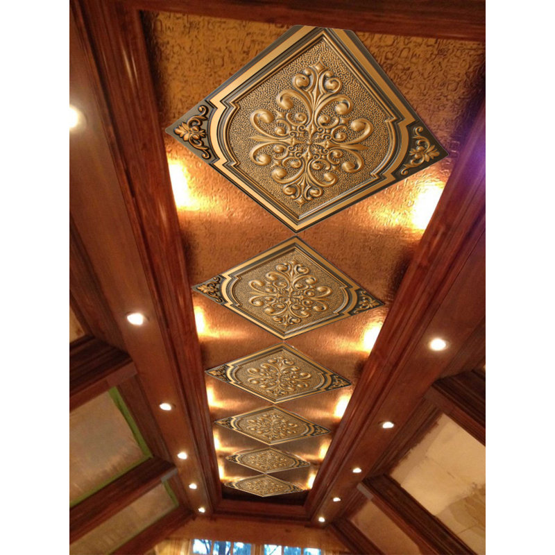 Carreau de plafond en PVC 2 pi x 2 pi Falkirk Perth