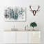 A Birch Tree Forest Watercolour - Wrapped Canvas-56639369