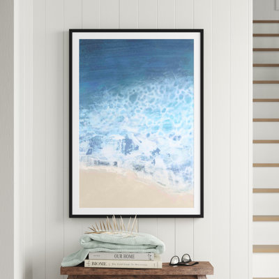 Ebb and Flow II par Victoria Borges - peinture encadrée