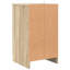 38cm W Manufactured Wood Bedside Table-2066940195