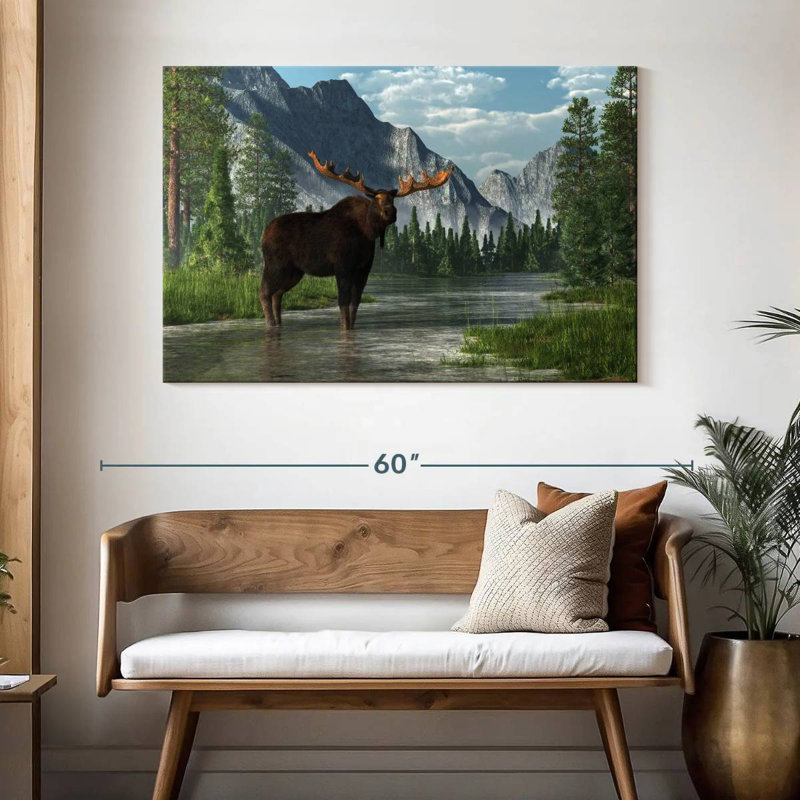 Habitat Bull Bull, H 32 po x l 48 po