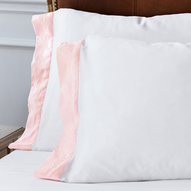 Stratus Egyptian Cotton Sateen, Petal, Standard Pillowcase
