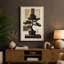 Bonsai in Geometry Japandi - Wrapped Canvas-1941845782-1941845800