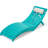 HDPE Foldable In-Pool Outdoor Chaise Lounge - Set of 2, Blue-126552654