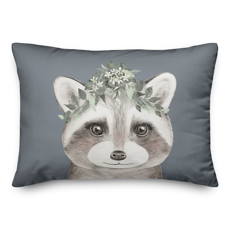 Housse de coussin rectangulaire en polyester 