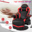 Inbox Zero Adjustable Padded Armrests and Reclining PC & Racing Game Chair