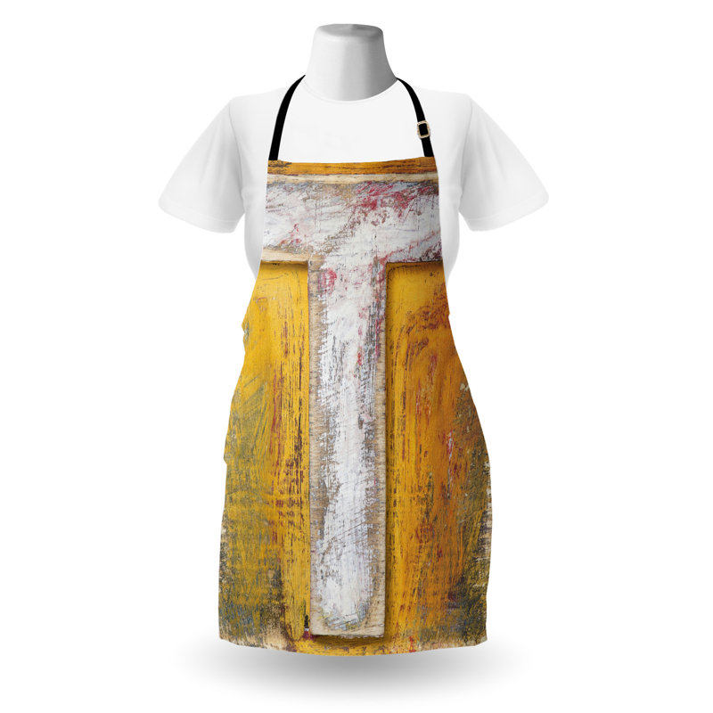 No Pattern Bib Apron