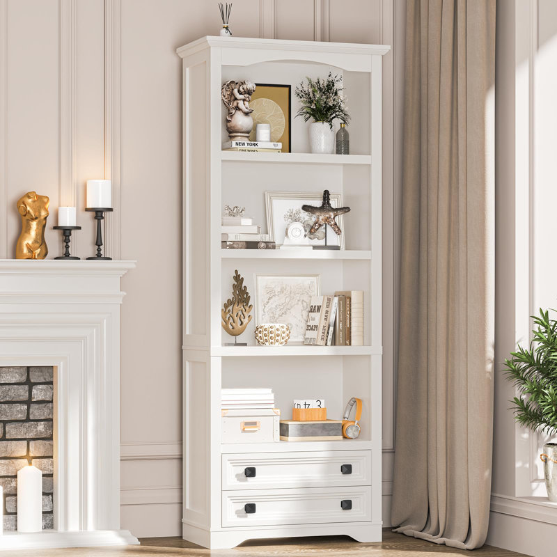 Bookcase And Bookshelf With Storage Drawers