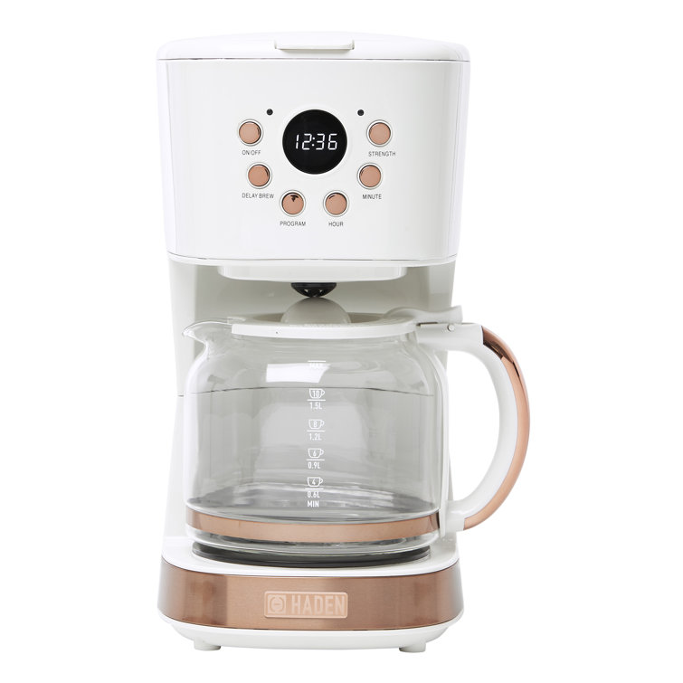 Haden Coffee Machine, 12 Cup Programmable Drip Coffee Maker