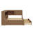 Multifunctional Daybed with Shelves, and Two Drawers-1619738924