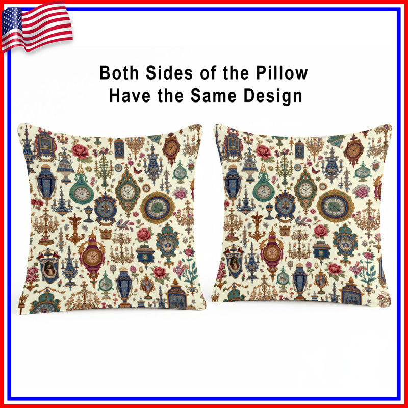 Coussins Victorian, 26 x 26 pouces
