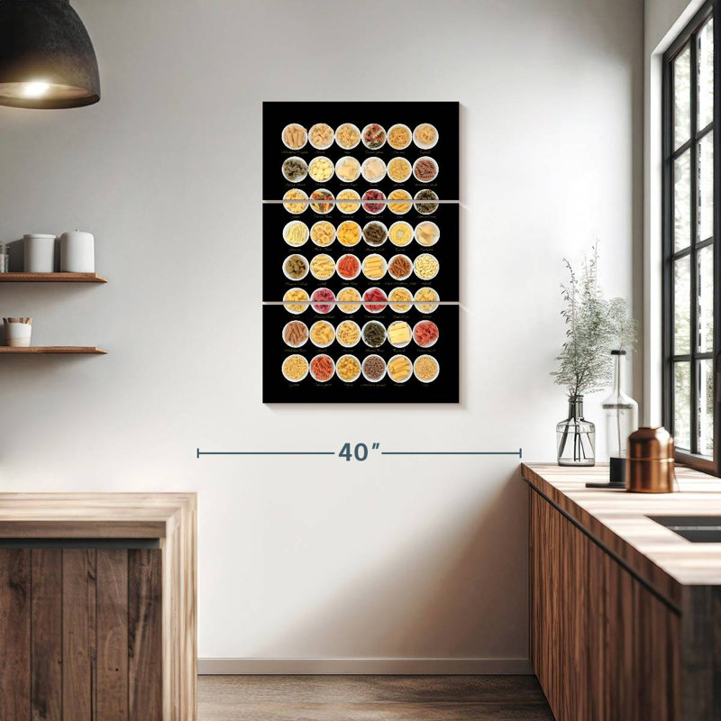 Yarlin Pasta Sampler, 38" H x 24" W
