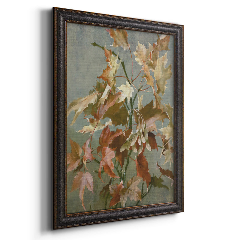 Ancienne toile ancienne encadrée de qualité supérieure - Prêt à accrocher, H 36 po x l 24 po x P 1 po