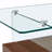 Rectangular Floating Double-Layer Coffee Table-92554552