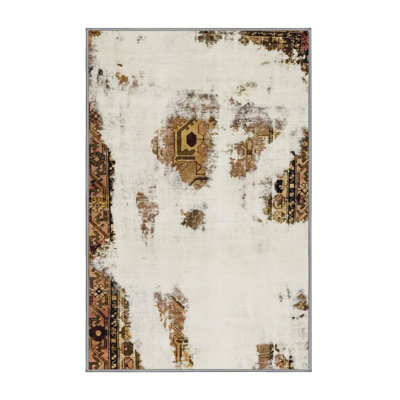 Tapis abstrait moderne de style abstrait