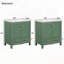 Ensemble de meuble-lavabo double avec salle de bain (séparé)-96492047