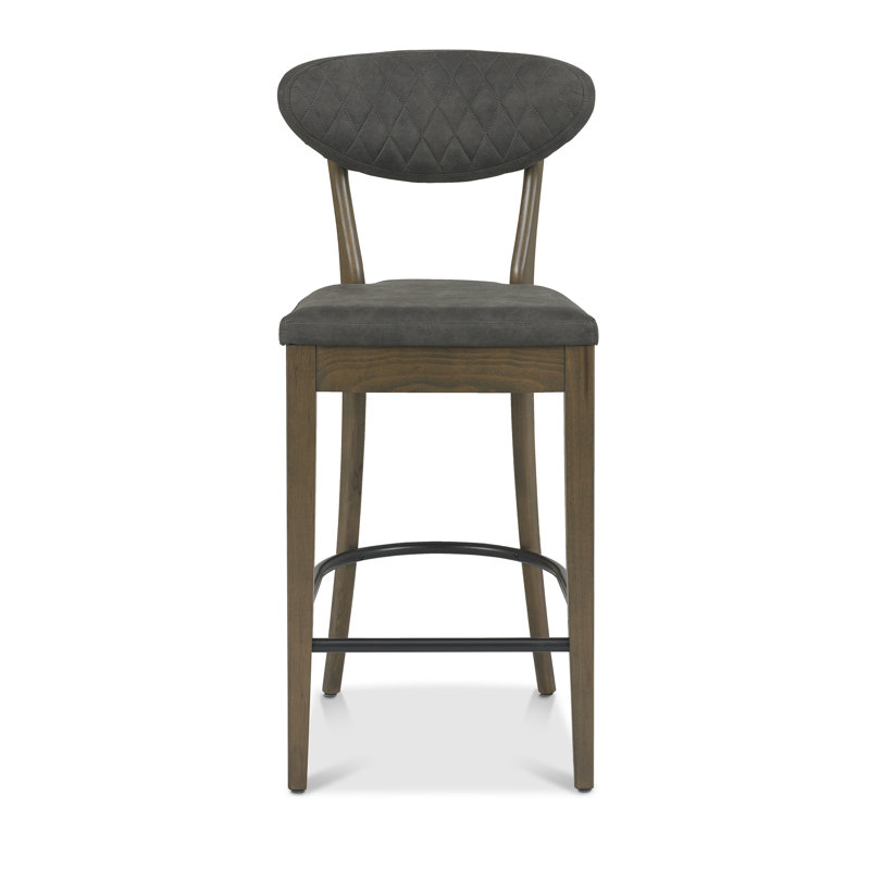 Macintyre Solid Wood Adjustable Height Counter Stool