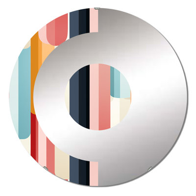 Gilbye - Miroir mural demi-cercle