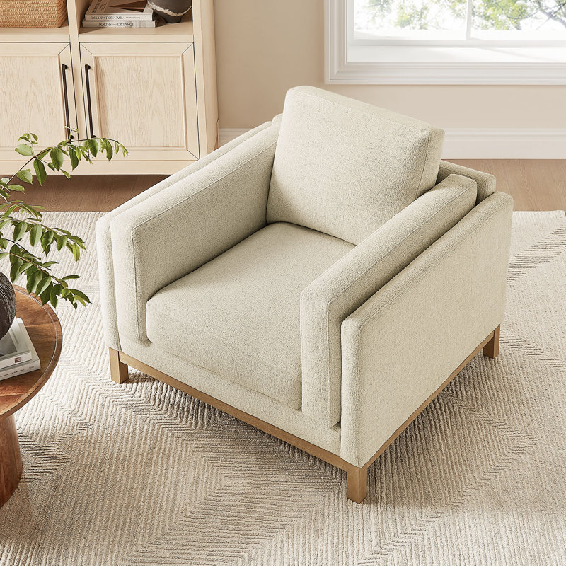 Fauteuil Roscoe, Ivoire ivoire
