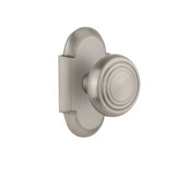 Cottage Plate with Deco Door Knob