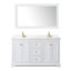 Ensemble de meuble-lavabo double 60 "avec miroir Avery-97831853-97831858-97831852