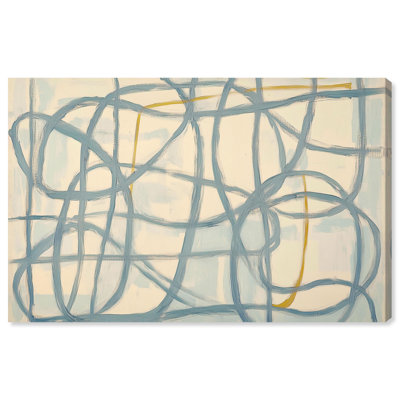 «Unbroken Line II», art mural minimaliste par 