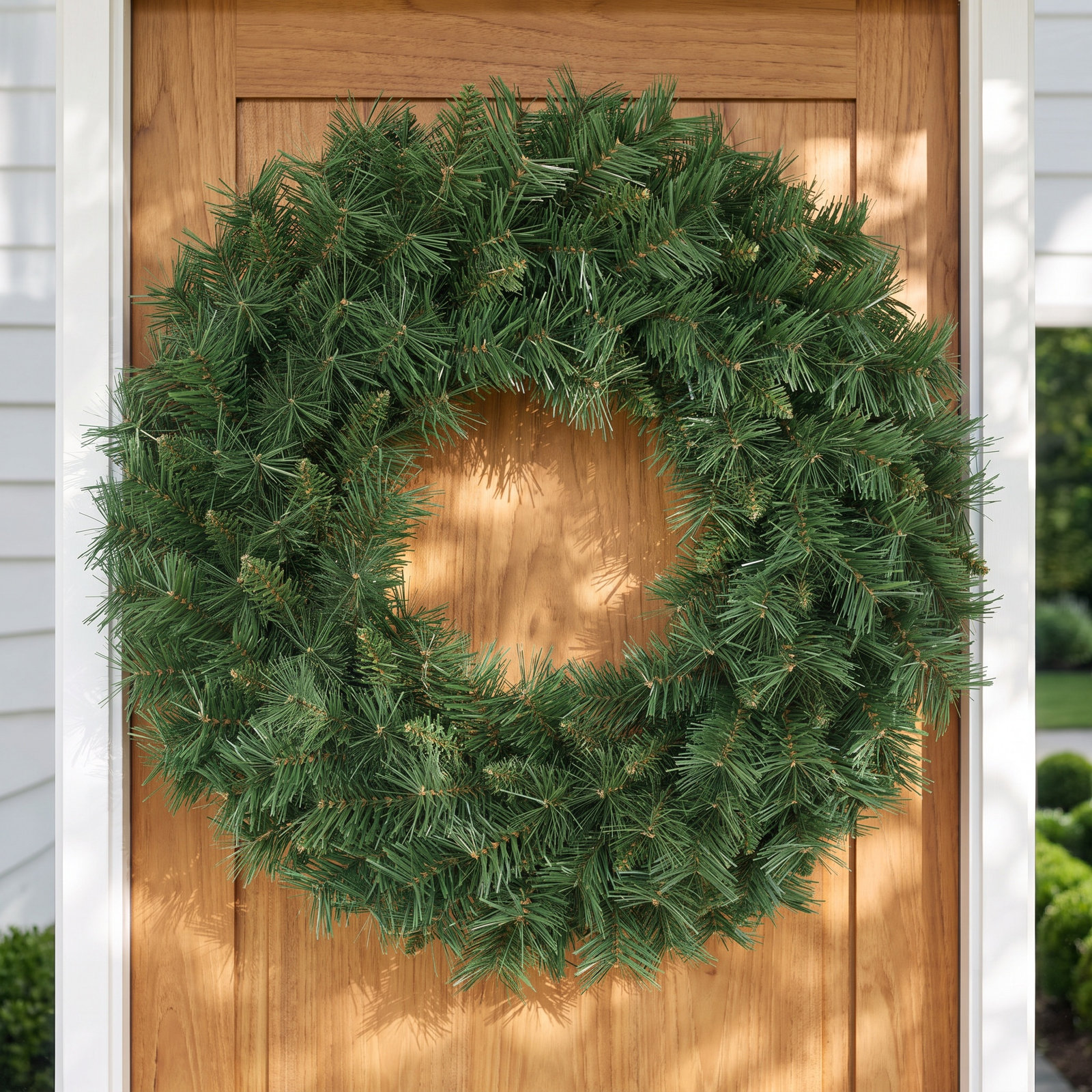 24'' Artificial Pine Wreath